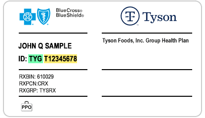 Tyson ID Card Front
